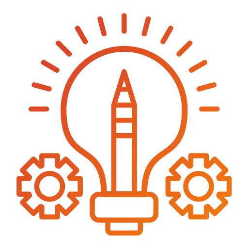 Creative thinking free icon