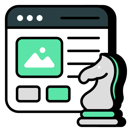 estrategia icono gratis