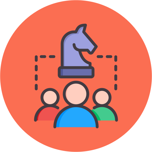 negócios estratégicos grátis ícone