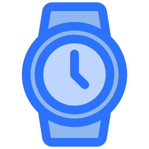 reloj de mano icono gratis