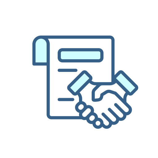 Contract free icon Contract free icon
