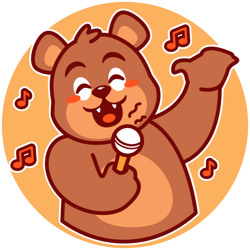 Singing Stickers - Free animals Stickers