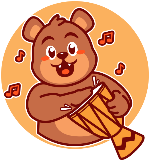 Timpani free sticker Timpani free sticker