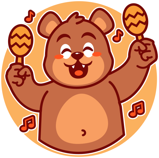 Maracas free sticker