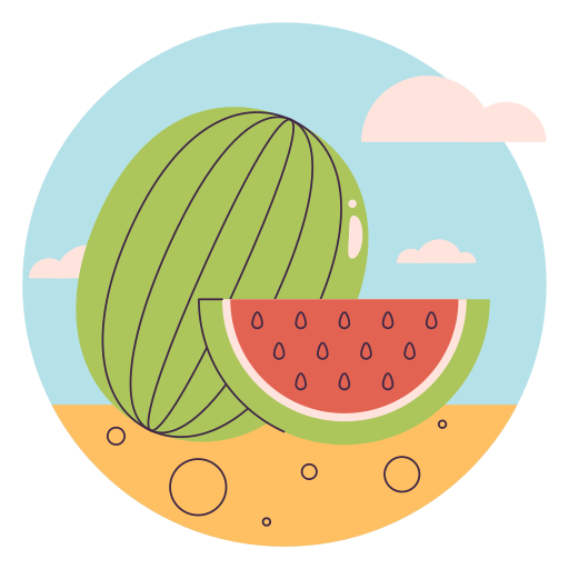 pastèque gratuit sticker pastèque gratuit sticker