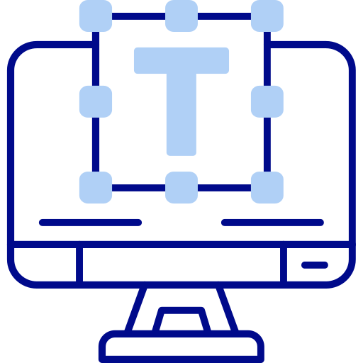 Typography free icon