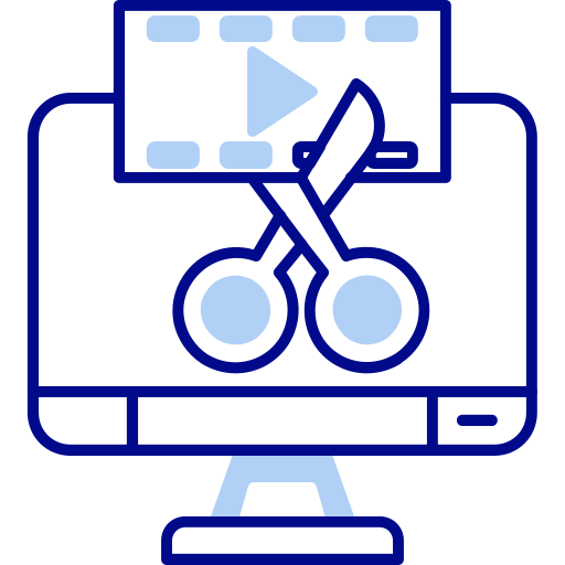 editeur de vidéo Icône gratuit editeur de vidéo Icône gratuit