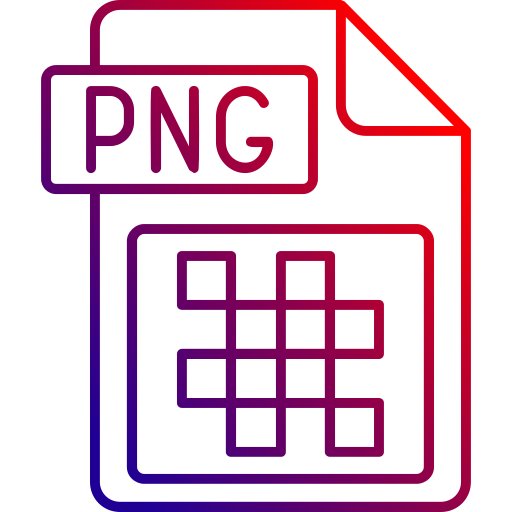 formato de archivo png icono gratis