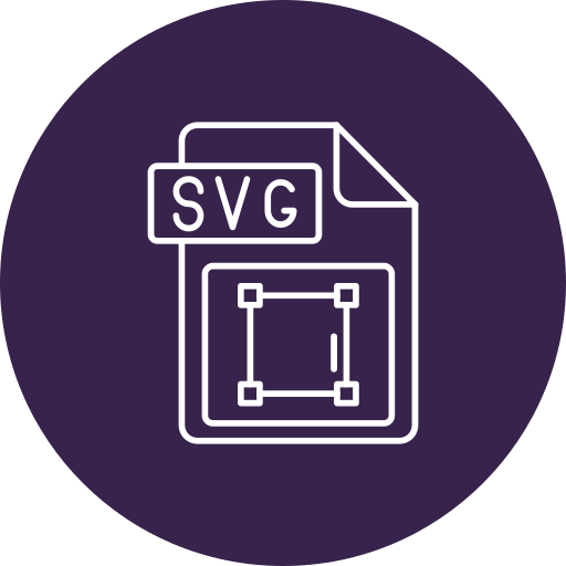 formato de archivo svg icono gratis