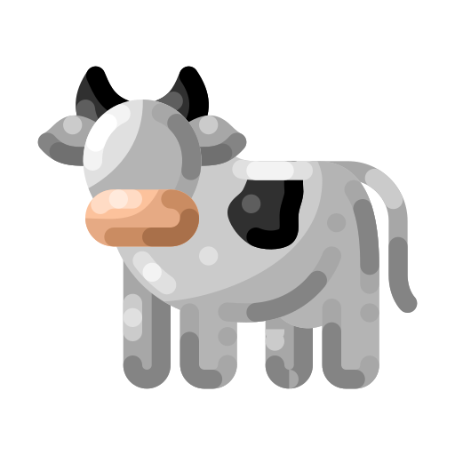 vaca icono gratis