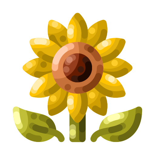 girasol icono gratis