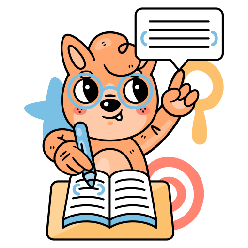 Reading Stickers - Free animals Stickers