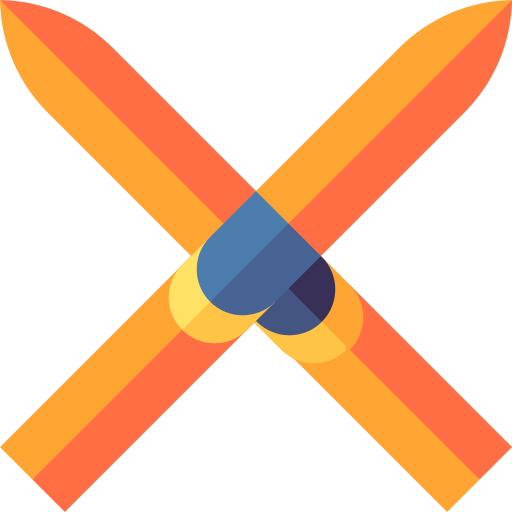 esquís icono gratis esquís icono gratis