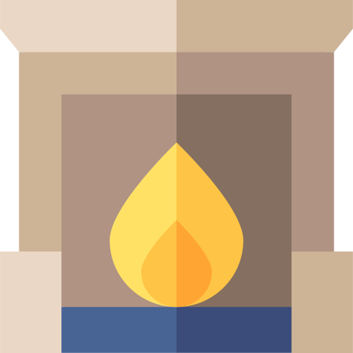 chimenea icono gratis