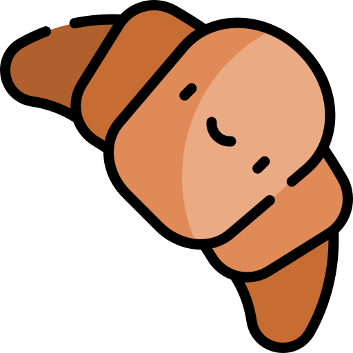Croissant free icon