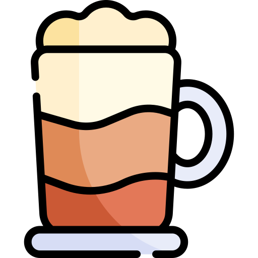 latte macchiato icono gratis