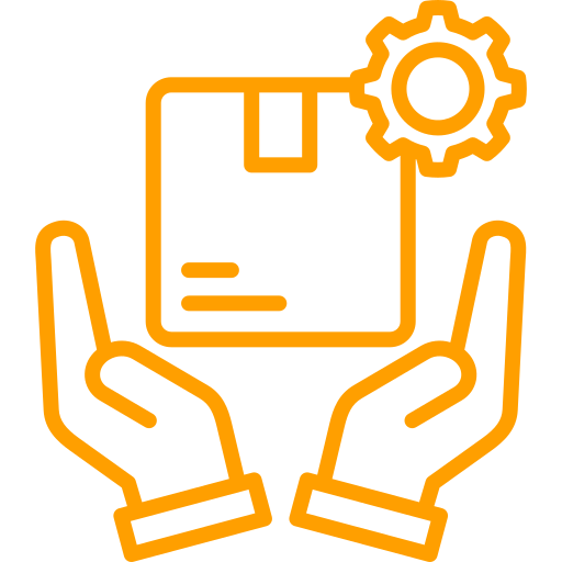 gestión de productos icono gratis