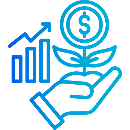 investissement Icône gratuit