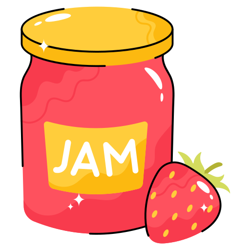 Jam Stickers - Free food and restaurant Stickers