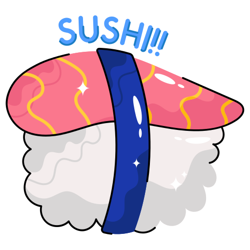 sushi gratis sticker