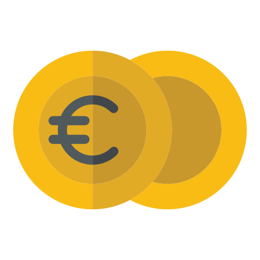 euro icono gratis