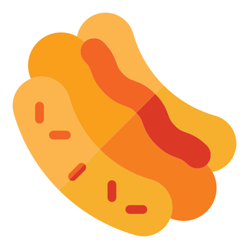 hot dog icono gratis