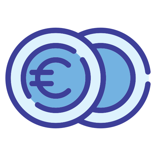 euro icono gratis