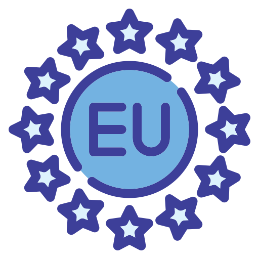 união europeia grátis ícone união europeia grátis ícone