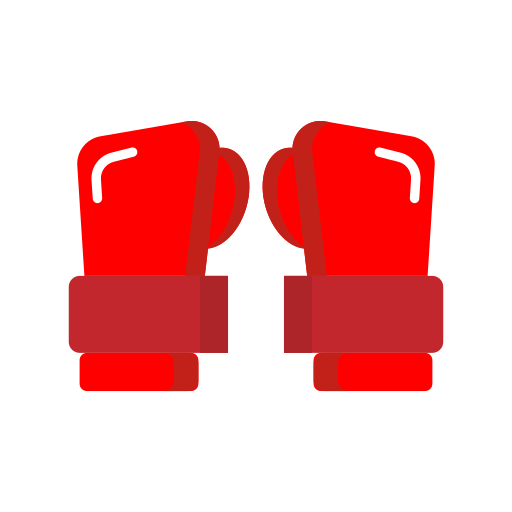 guantes de boxeo icono gratis