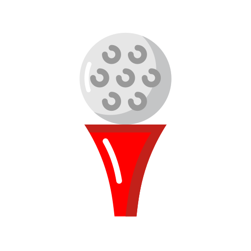 pelota de golf icono gratis