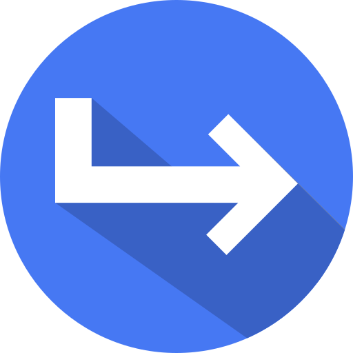biegen sie rechts ab kostenlos Icon biegen sie rechts ab kostenlos Icon