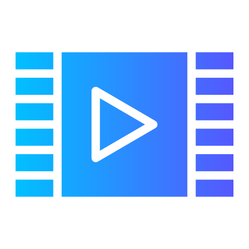 reproductor de video icono gratis