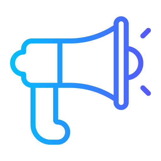 Megaphone free icon Megaphone free icon