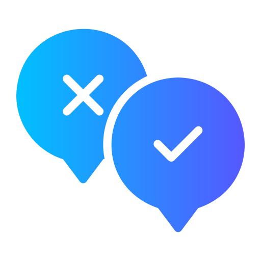 desacuerdo icono gratis