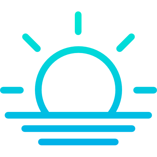 Sunset free icon