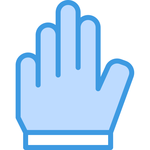 guante icono gratis