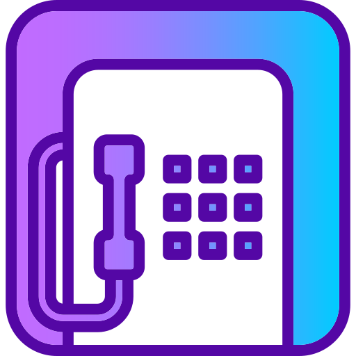 teléfono público icono gratis