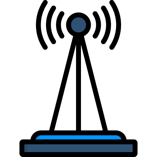 antena de radio icono gratis
