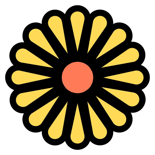 Хризантема бесплатно иконка