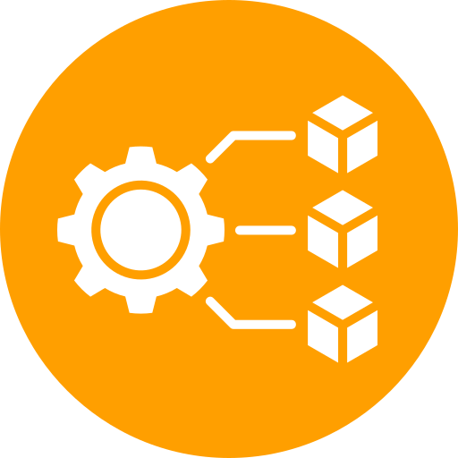 gestión de productos icono gratis