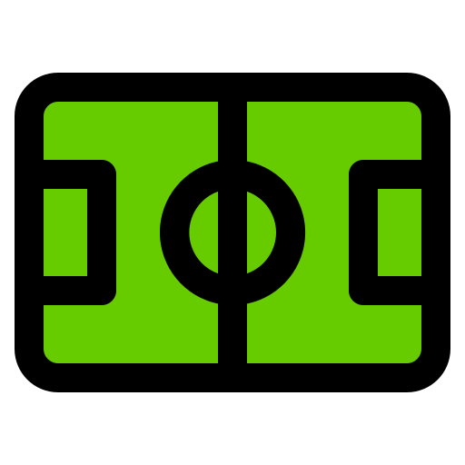 campo de fútbol icono gratis