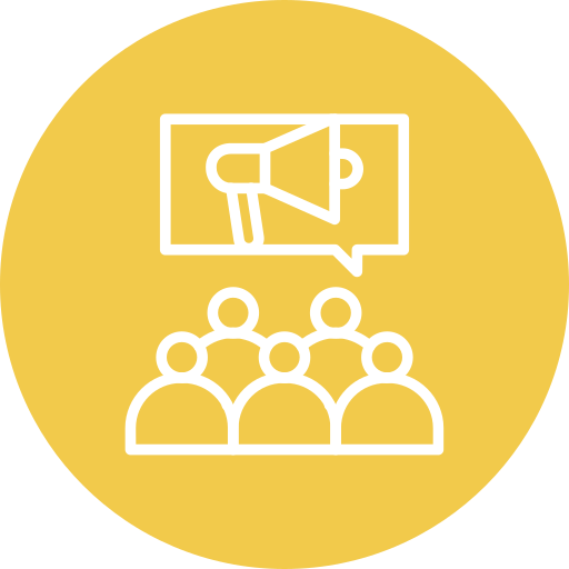 Public relations free icon