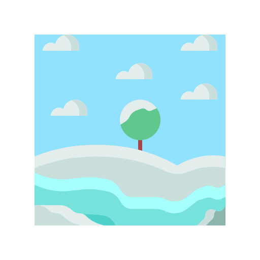 paisaje icono gratis