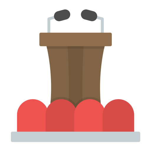 conferencia icono gratis