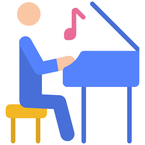 Pianist - Free Music Icons