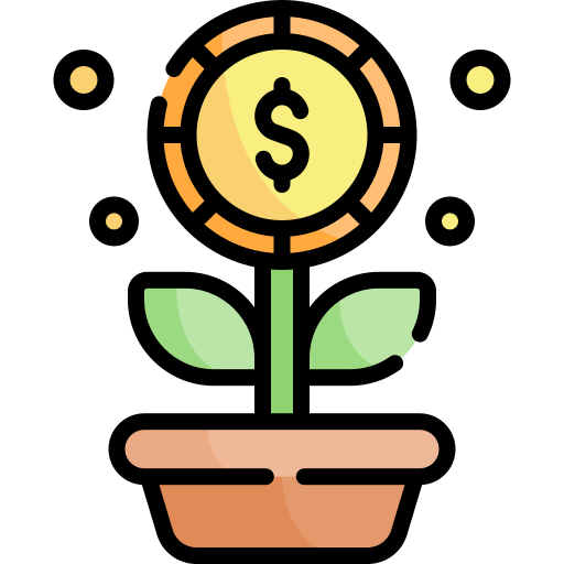 Инвестиции бесплатно иконка