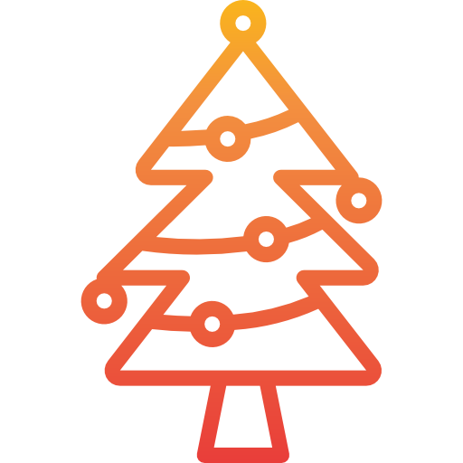 árbol de navidad icono gratis