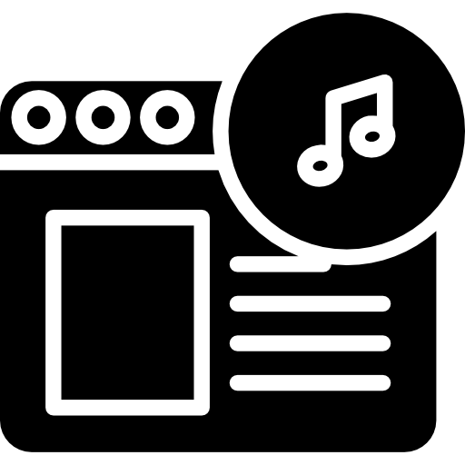 la musique Icône gratuit