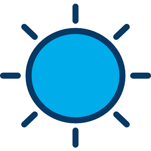 Brightness free icon