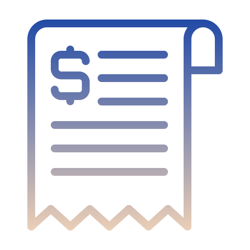 Bill free icon